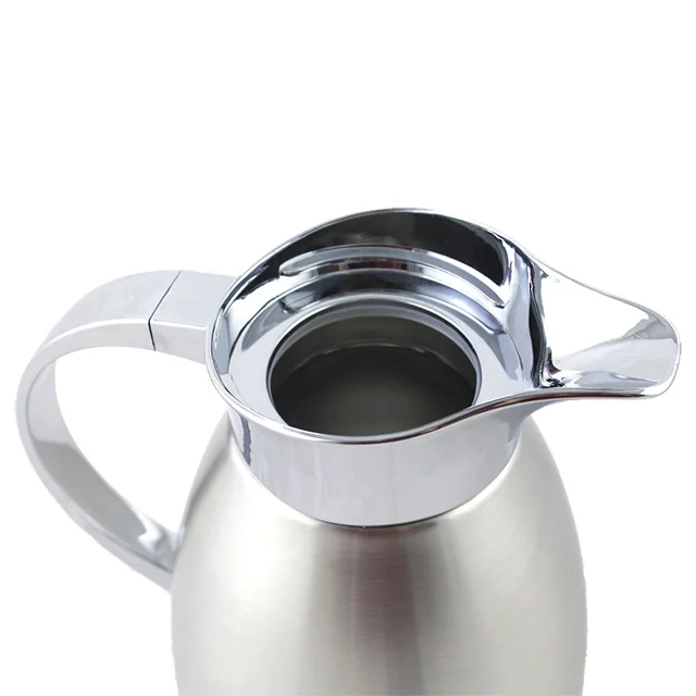 High Quality 1.5L 2.0L Large Capacity Double Wall Stainless Steel Insulated Vacuum Pot Thermal Jug Hot Cold OEM LOGO