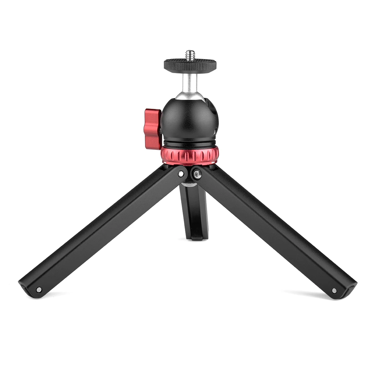YELANGU-Mini Universal Smartphone Stand Tripod  Holder and Head Ball Stabilizer for Camera Mobile