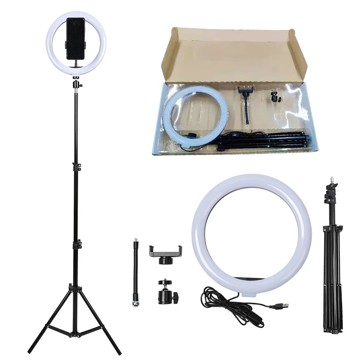 Wholesale With Tripod Stand Phtography Make Up 10 Inch 12 Inch LED Selfie Light
