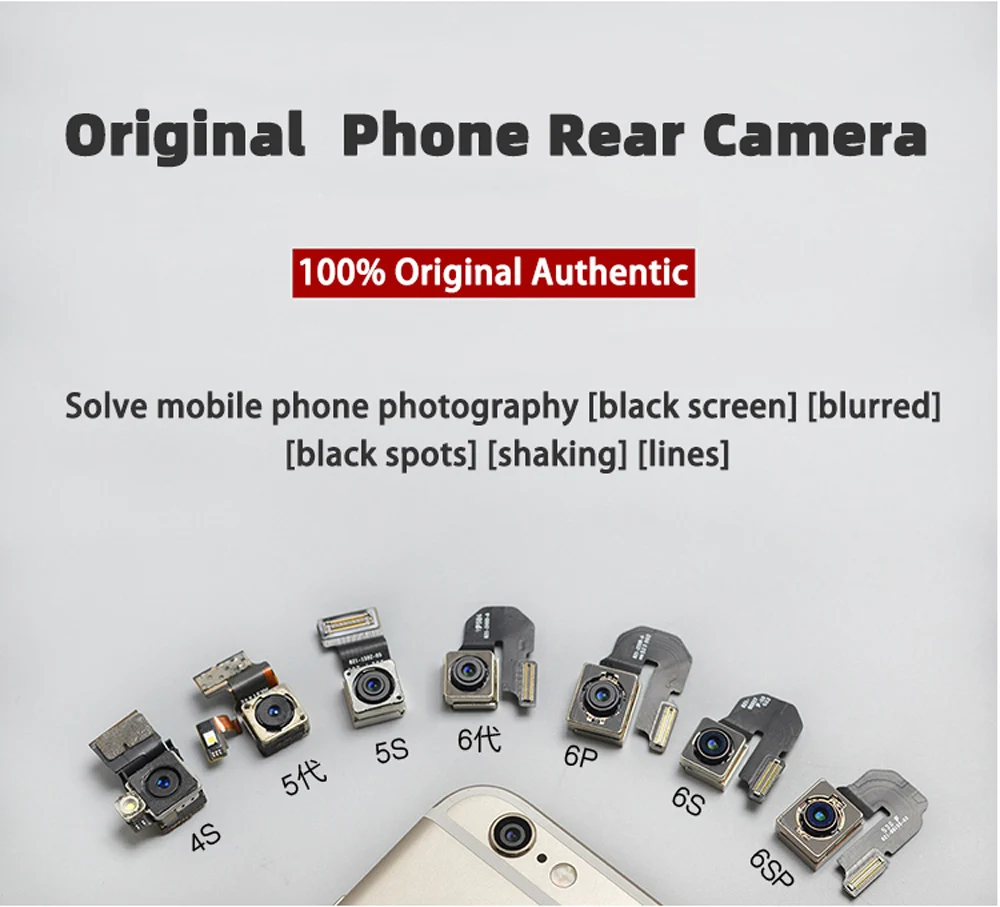 100% Оригинальный запасной гибкий кабель для задней камеры iphone 12 pro