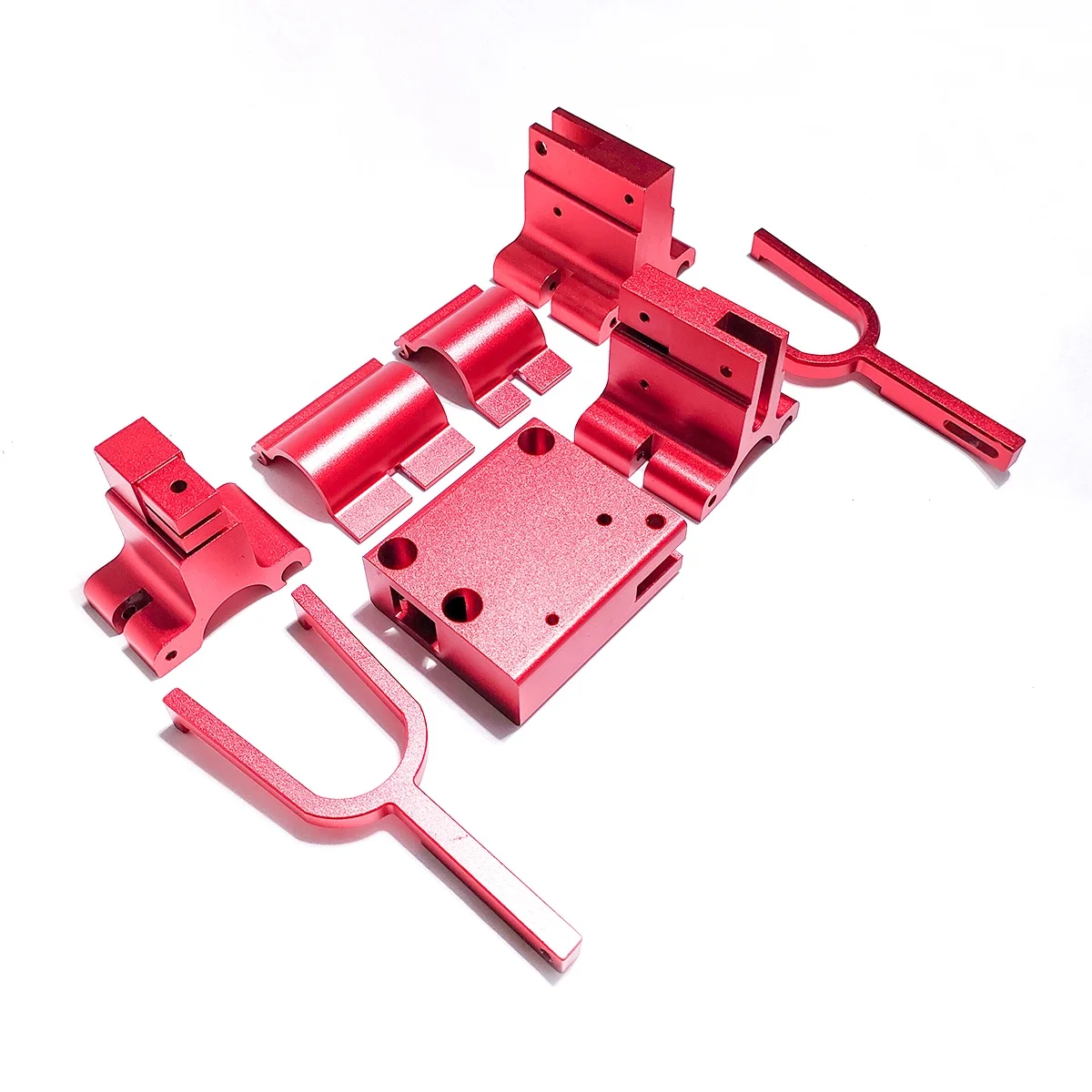 Customized 3/4/5 axis Cnc machining Service Metal Parts Milling Turning Anodized Machining Aluminum CNC Components