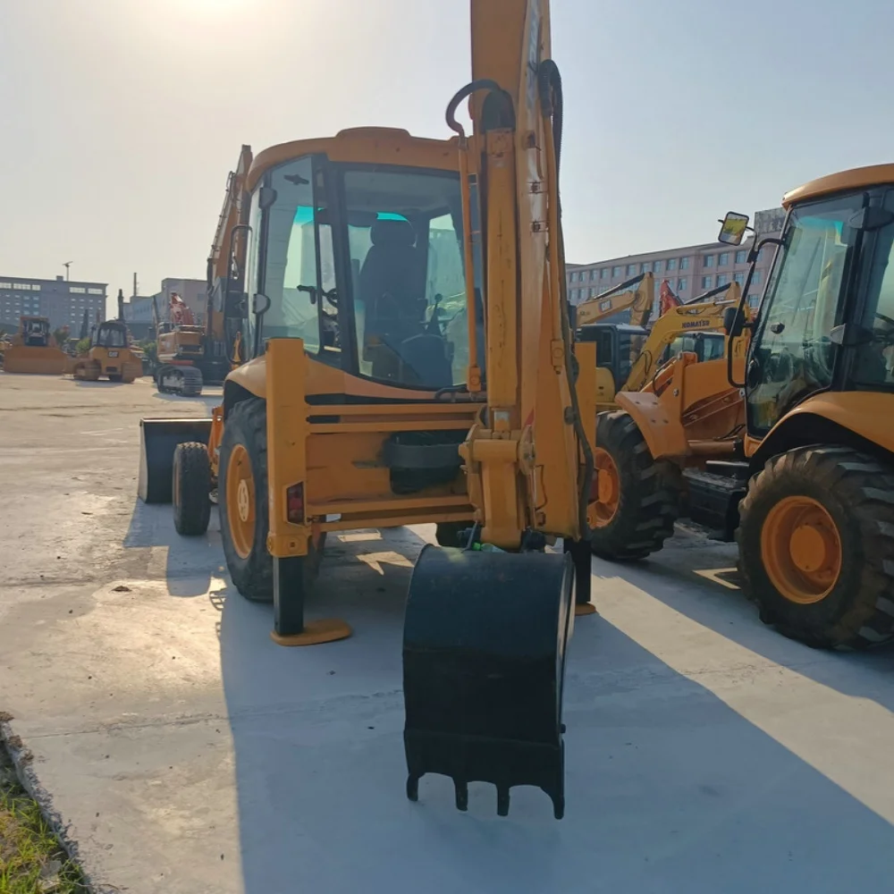 Лучшая цена высокоэффективный колесный погрузчик JCB 3CX 4CX высокопроизводительный подержанный экскаватор-погрузчик
