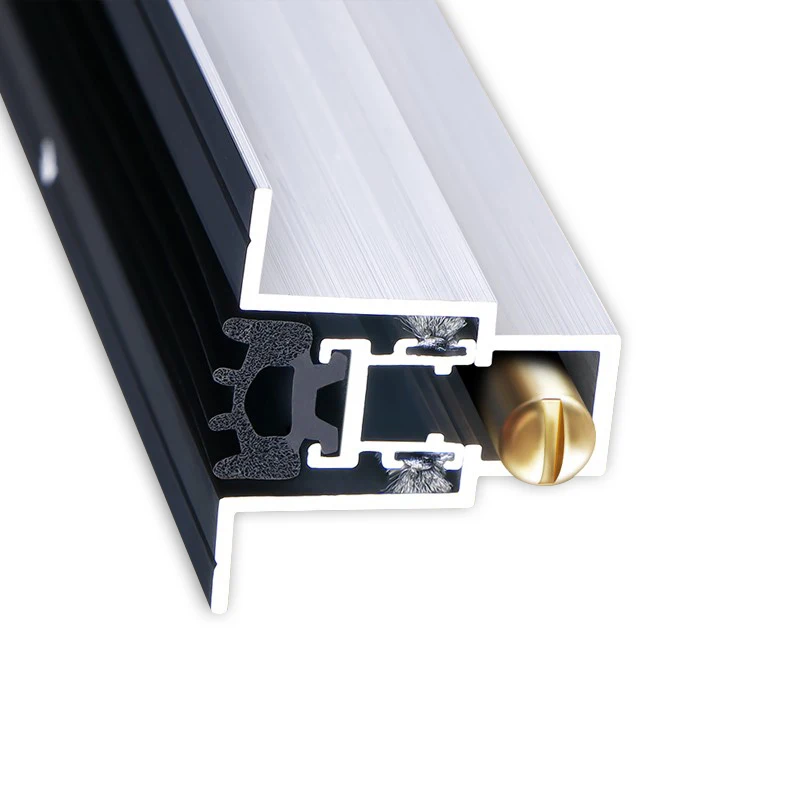 Factory price Weather Strip Hotel Door Drop Seal Automatic Drop Down Door Bottom Seal