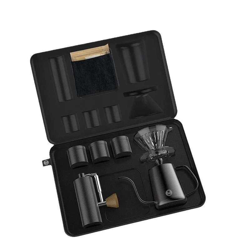 KLP v60 Coffee Grinder Maker Handbag Suits 6 Piece Set coffee grinding accessories For Kitchen HomeTrave