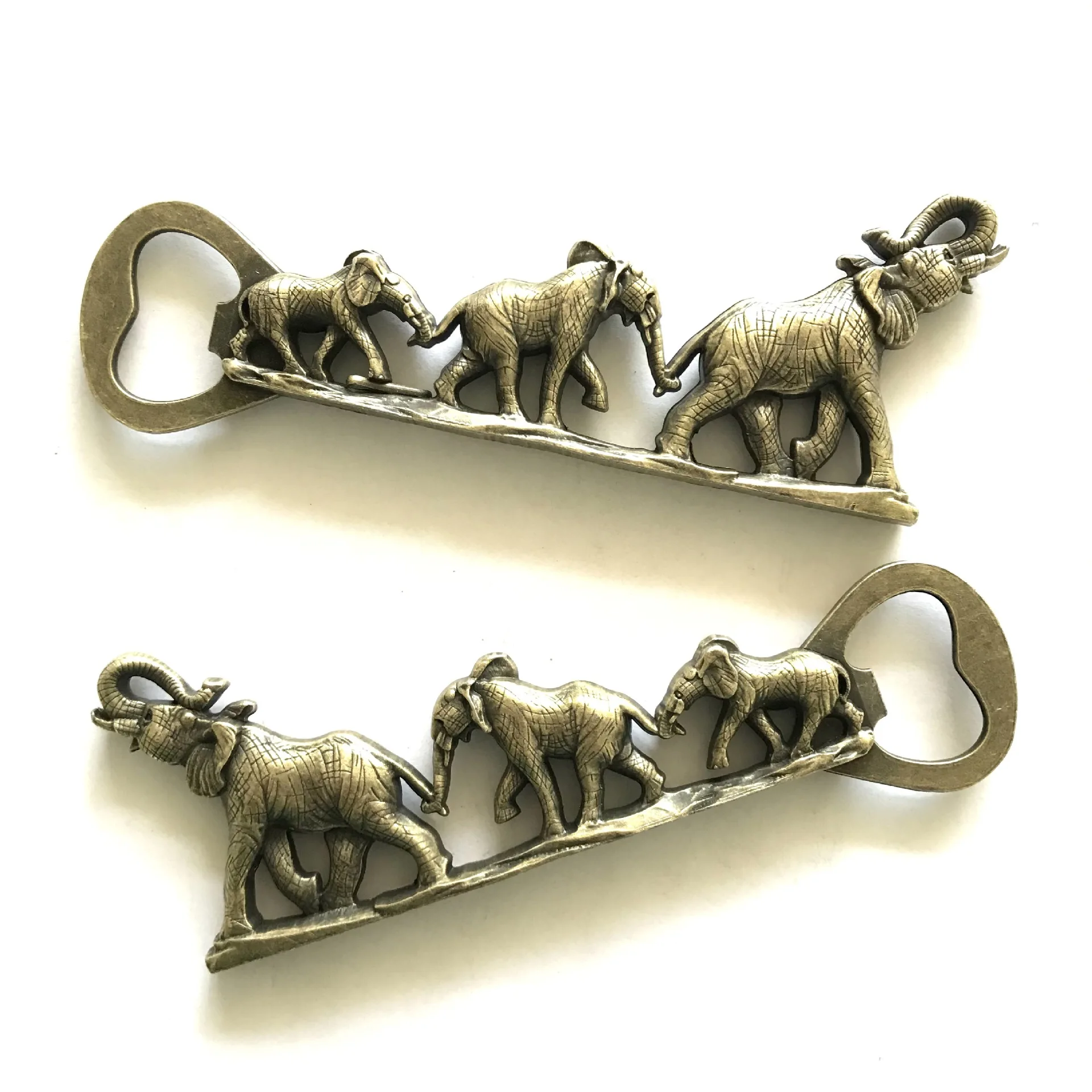 metal art and craft elephant bottle opener souvenir gift