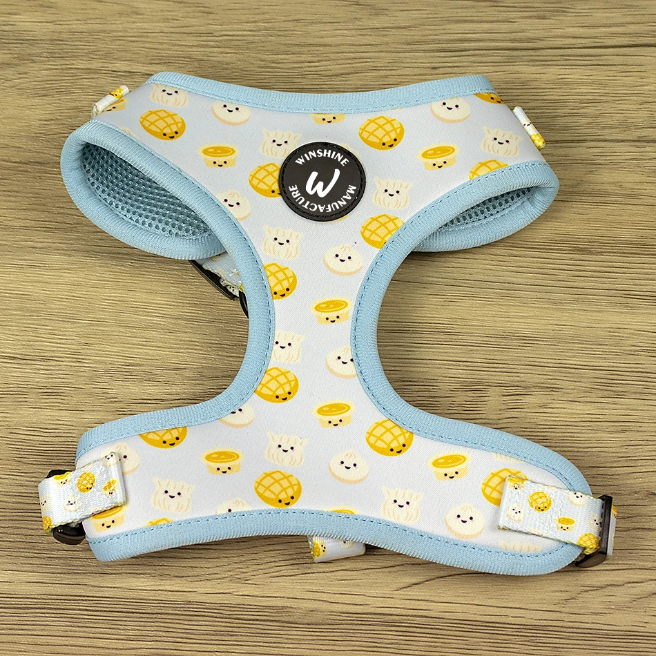 Popular Dog harness Vest  breathable mesh trending design choose reversible adjustable  Pet harnesses