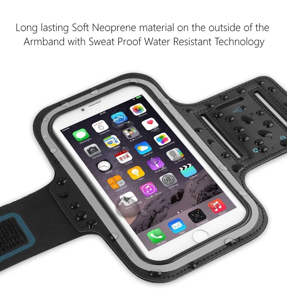 Phone Arm Band Armband Bag Neoprene Waterproof Armband phone pouch Universal for 4-6 Inch Mobile Phone