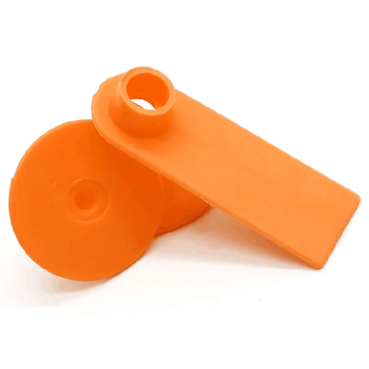 sunbestrfid  Factory cheap Custom TPU UHF 134.2KHZ RFID Animal Ear Tag  For Cattle Cow Sheep Tracking