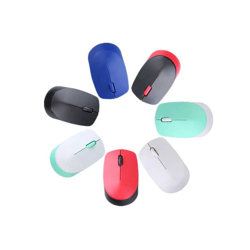 2019 Top Sales ABS Material Ergonomic Optical Wireless Mouse 1000 DPI USB Cordless Mouse