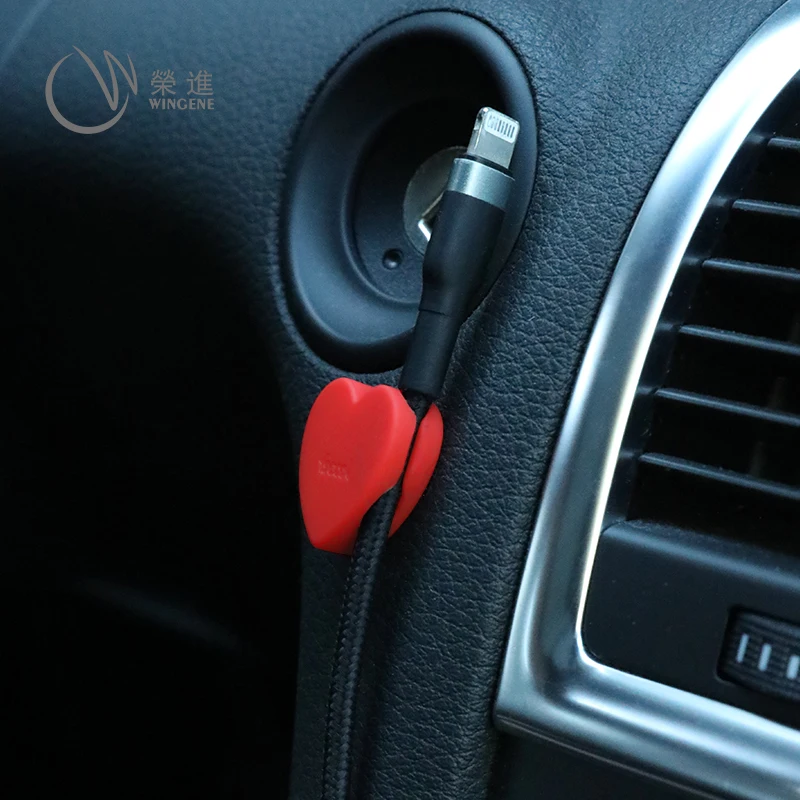 Desktop Management Tool Universal Multipurpose Wire Charging Cable Organizer Earphone Cable Cord Holder Clip