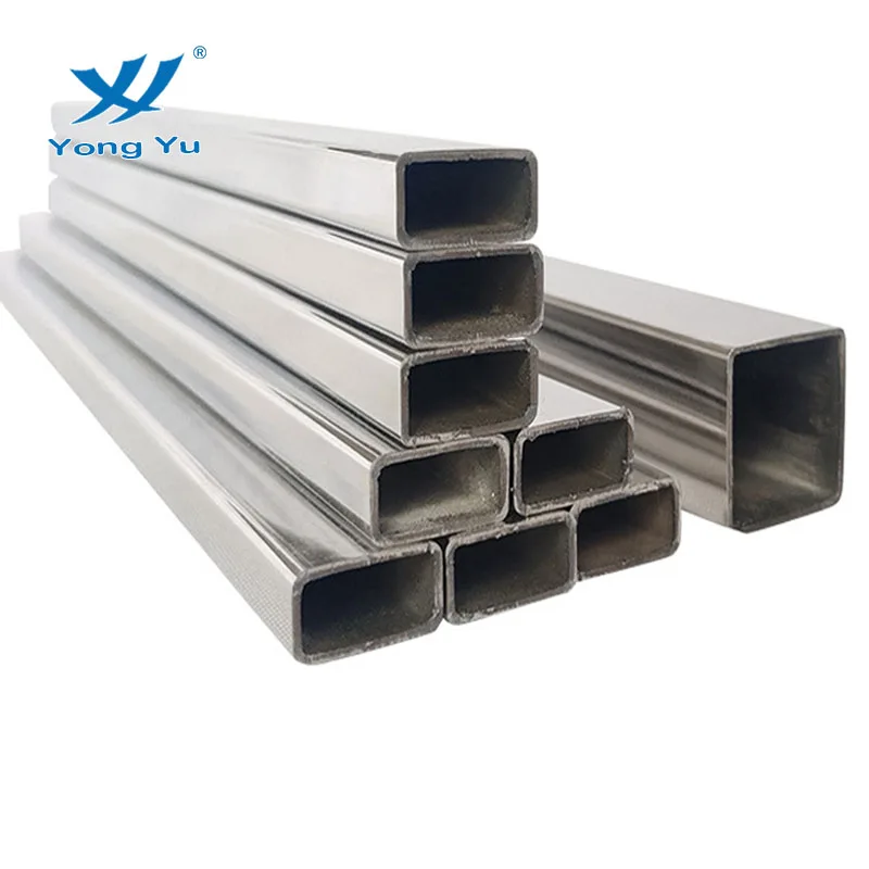 Factory Direct High Precision Stainless Steel Seamless Tube  304 316 8mm 2mm Thick Welded Hollow Stainless Square Round Pipes