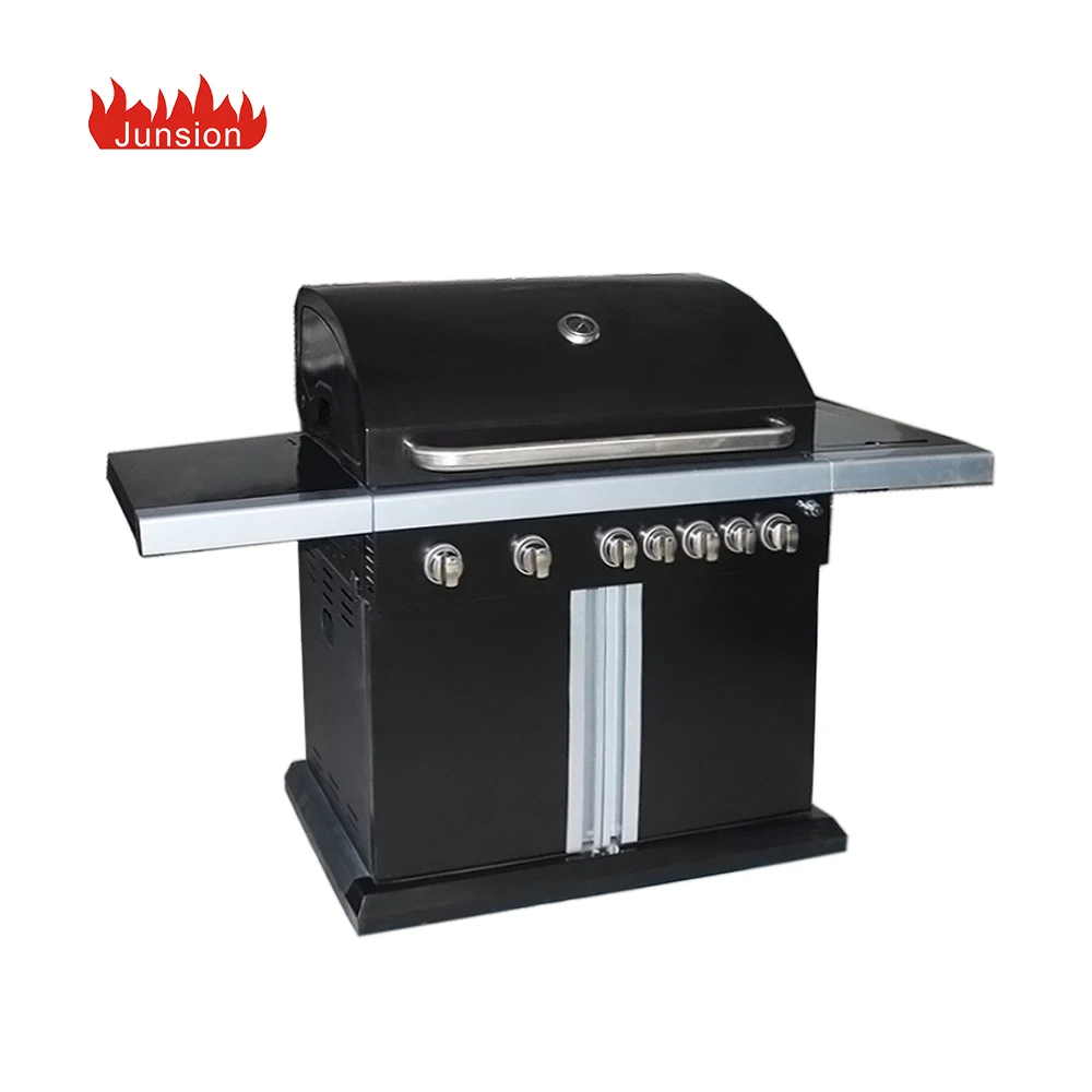 
Heavy Duty Stainless Steel 5+2 Burners Outdoor Gas Barbecue Grill 