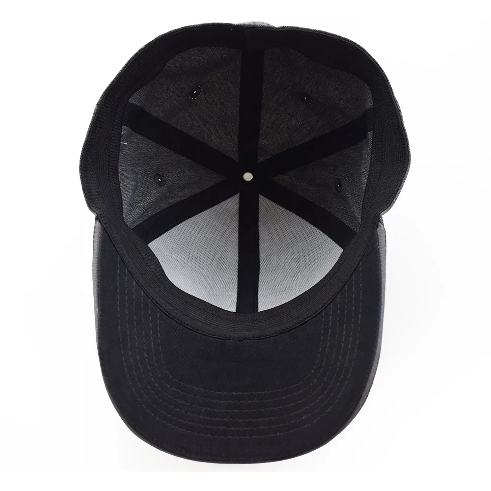  Изготовленный На Заказ серый цвет стильные мужские 3d слойка вышивка на бейсболках головные уборы с сэндвич
