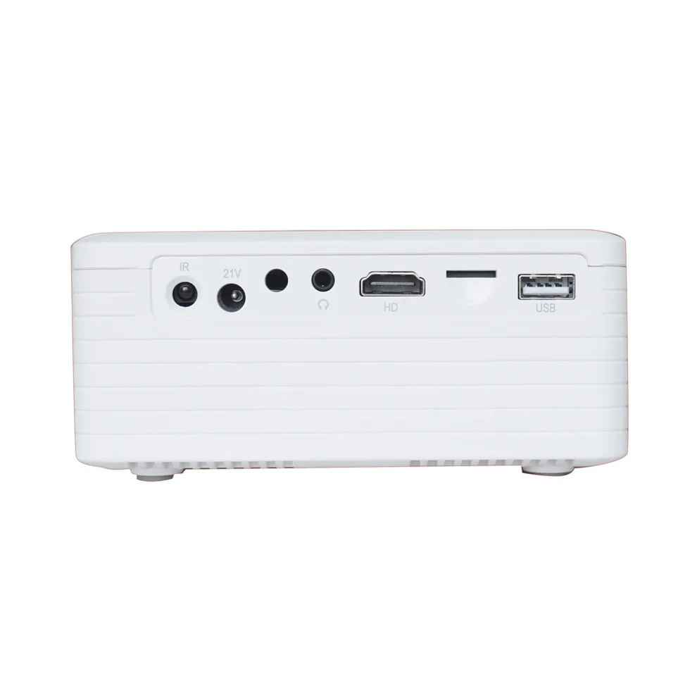 Factory Wholesale LCD FCC CE PSE Mini Projector 720P Home Theater Portable Multimedia Handy Kids HD Projector Smart Beamer