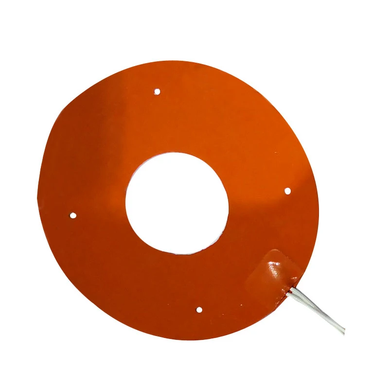Lanchuang silicon nitride resistant thermal conductive round silicone pad rubber heater