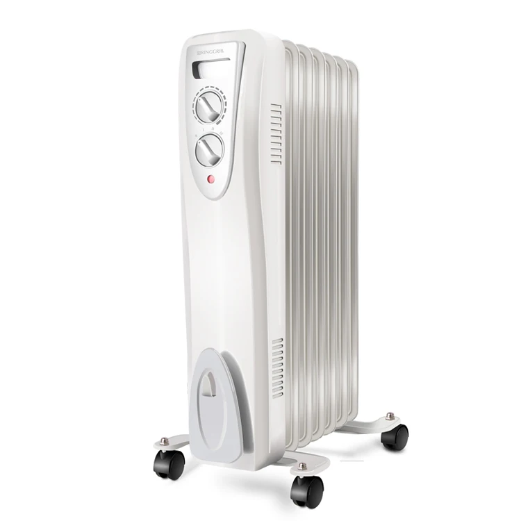 DF-150P3-7 1500W bedroom mobile thermal electric oil filled radiator heater