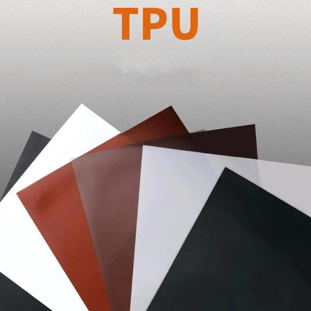 Customized Black Polyurethane TPU tape for waterproof zipper