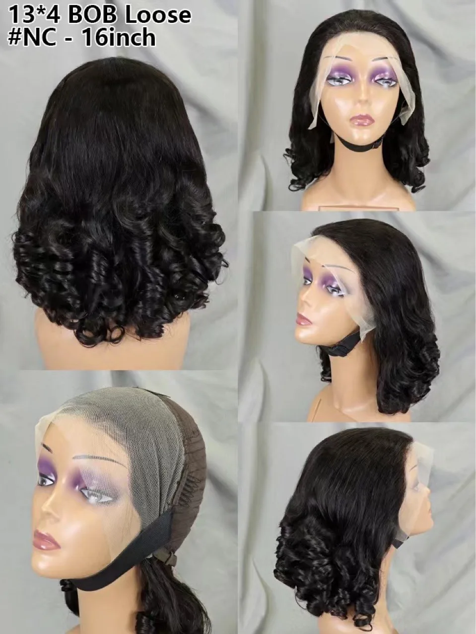 13x4 Fumi Loose Wave Wig Human Hair Remy Hair 200%