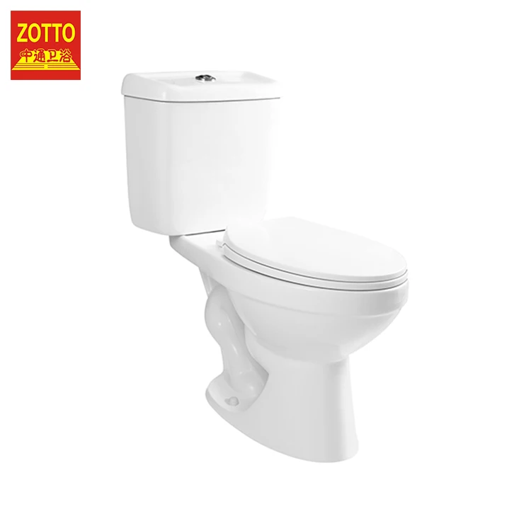 South American Market Hot Selling sanitary ware Siphonic 2-piece Toilet Wash Basin Bathroom Accessories Ceramic Bathroom Set