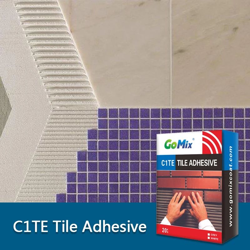 Non Slump Superior Adhesive Strength C1TE Ceramic Floor Tile Installation Glue Adhesive