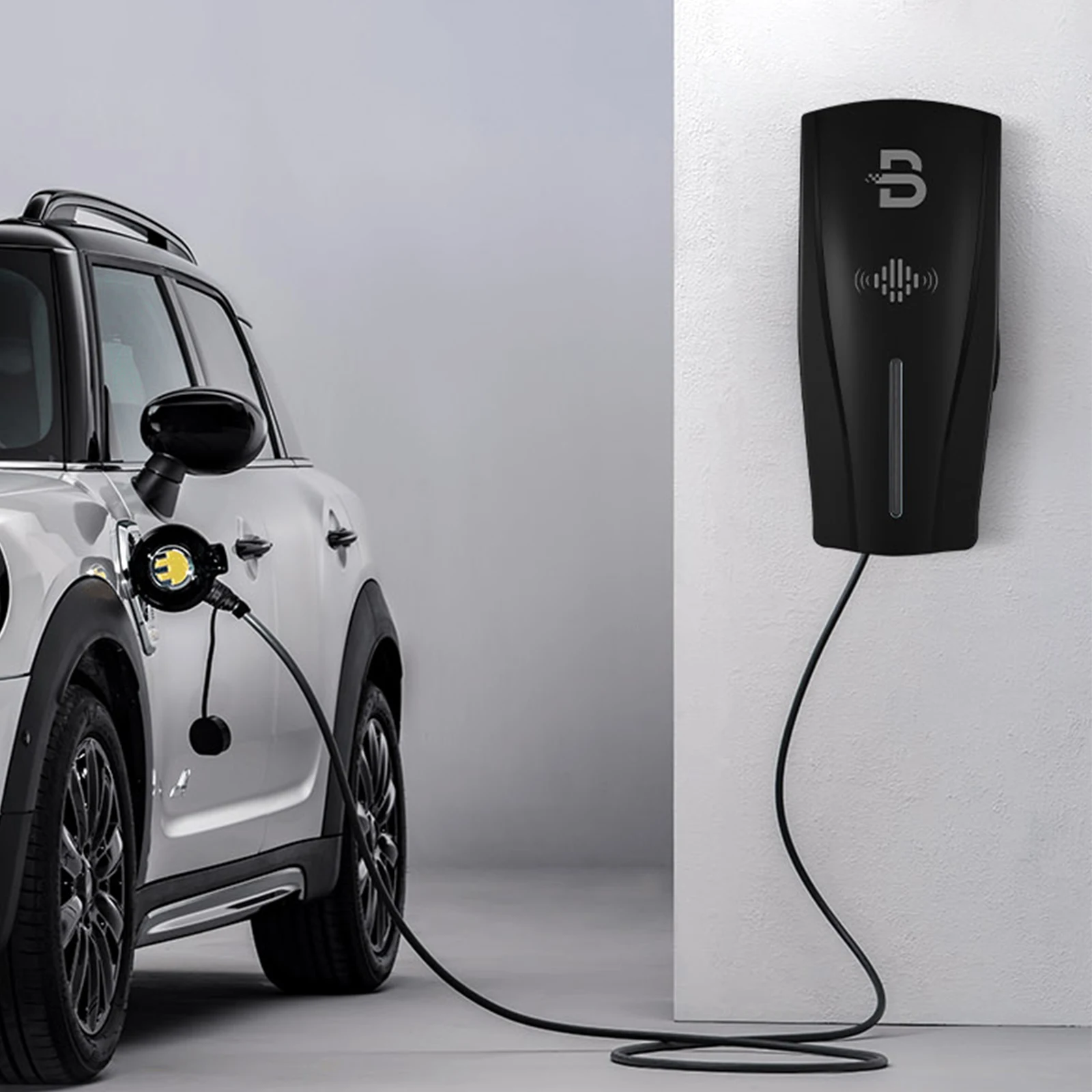 BNEY однофазный 230 В настенный 32 А 7 4 кВт радиочастотный Уровень 2 Wifi умный дом AC EV зарядное устройство с DLB