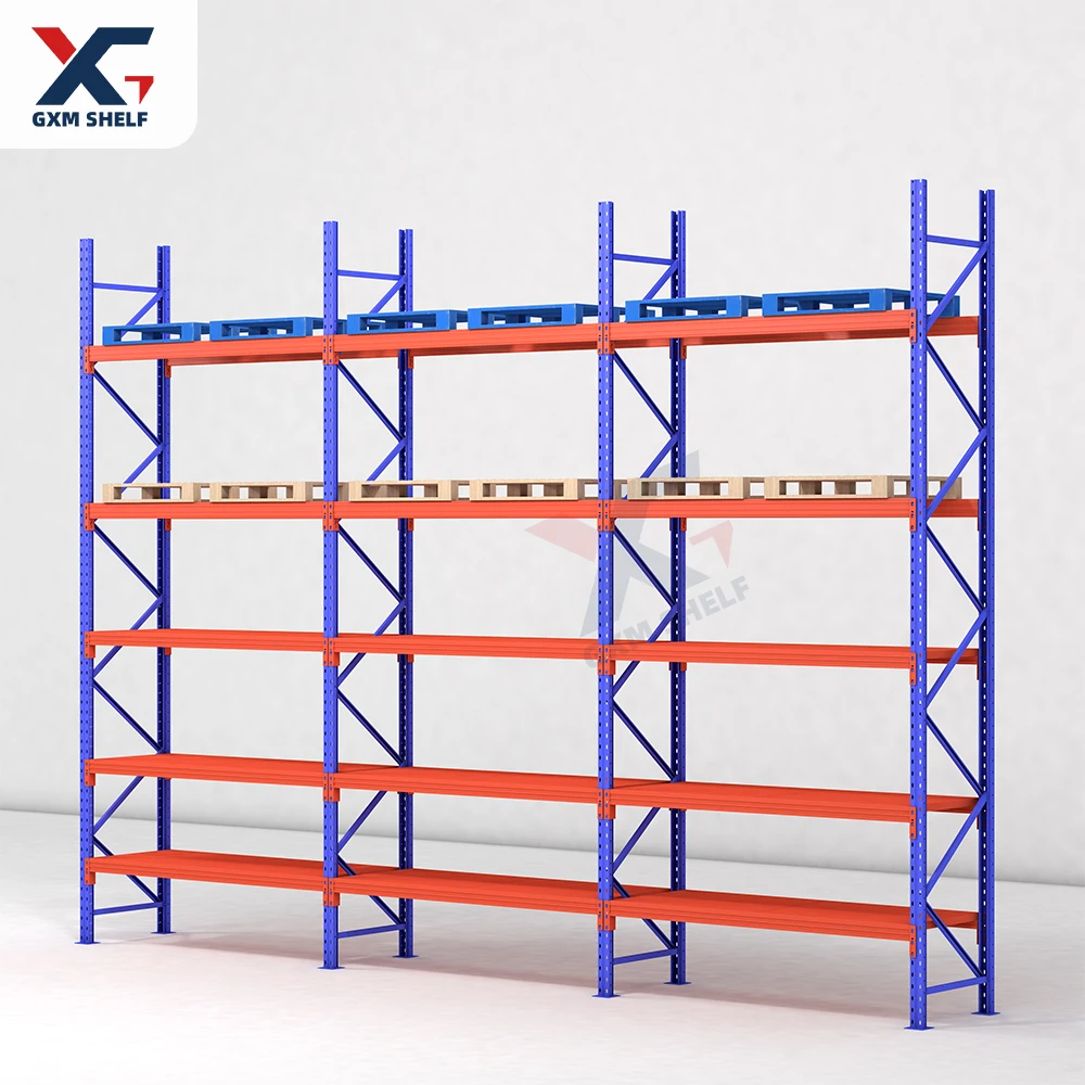 GXM industrial warehouse racking pallet racking beams heavystorag pallet rack system