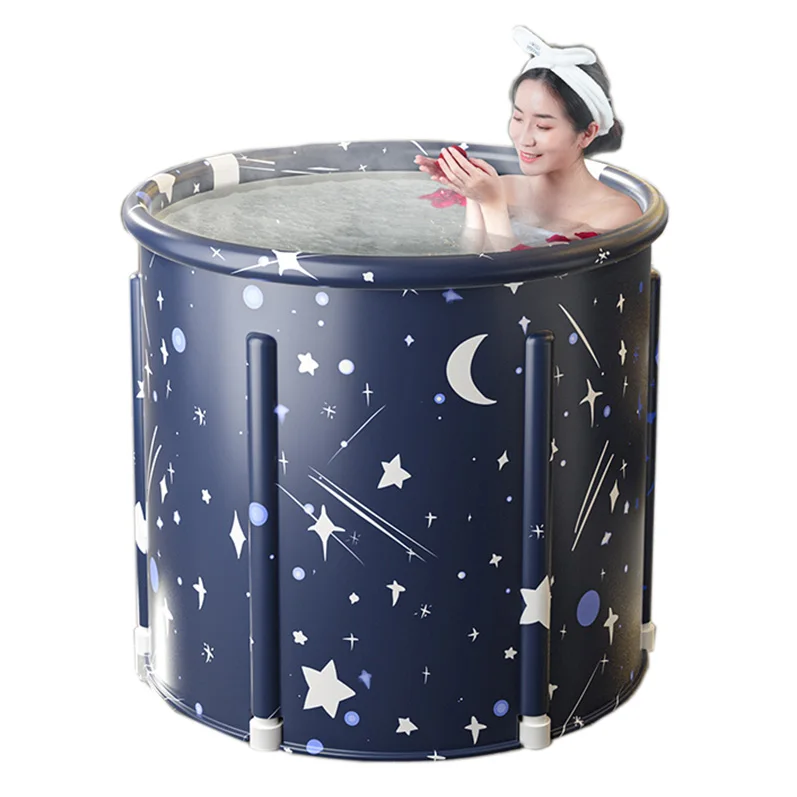 1 piece Sale Portable Foldable Bathtub, Separate Family Bathroom SPA Tub, Soaking Standing Bath Tub for Hot Bath Ice Bath