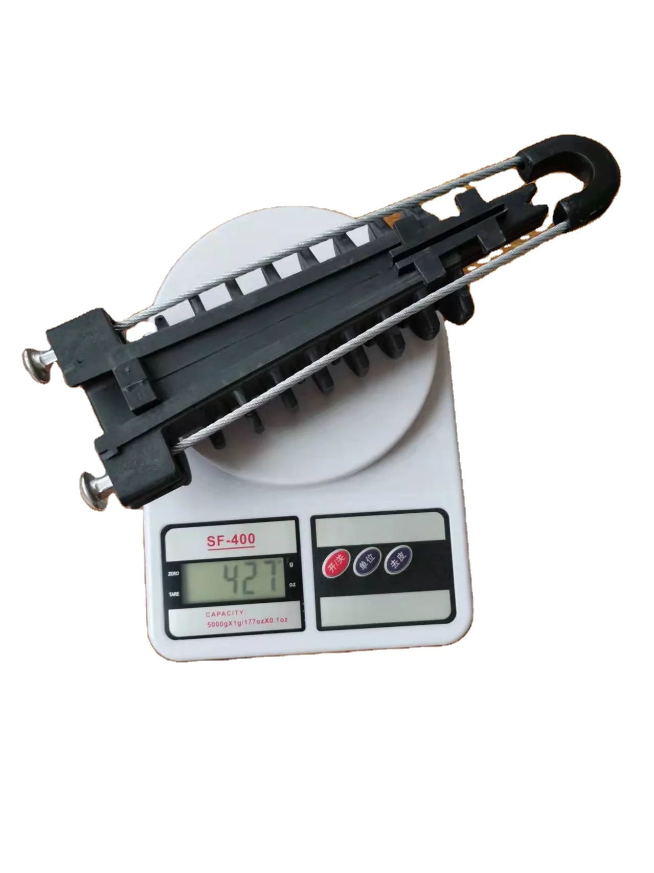 Wedge type dead end anchor clamp PA2000 PA1000 for ADSS fiber optic cable