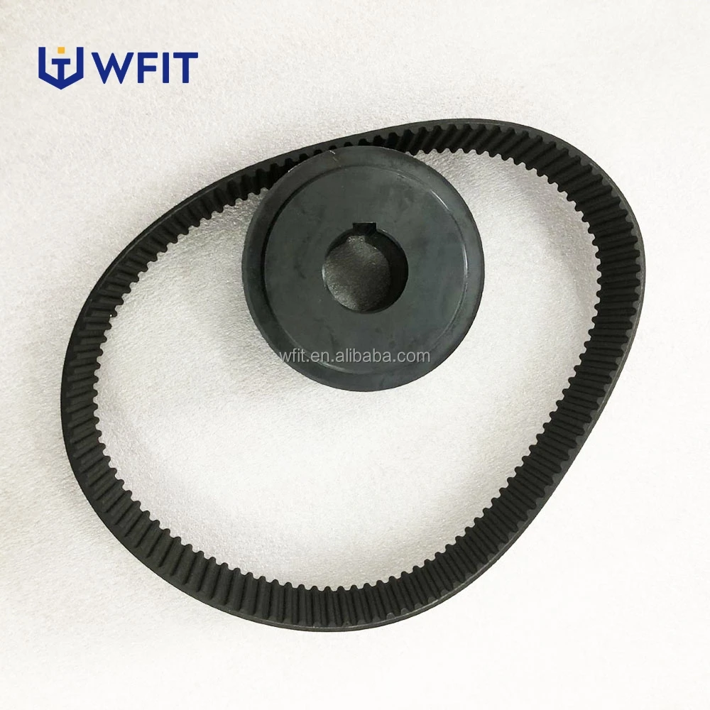 BT50 6000rpm 150mm ATC hardly work belt drive spindle set for milling spindle