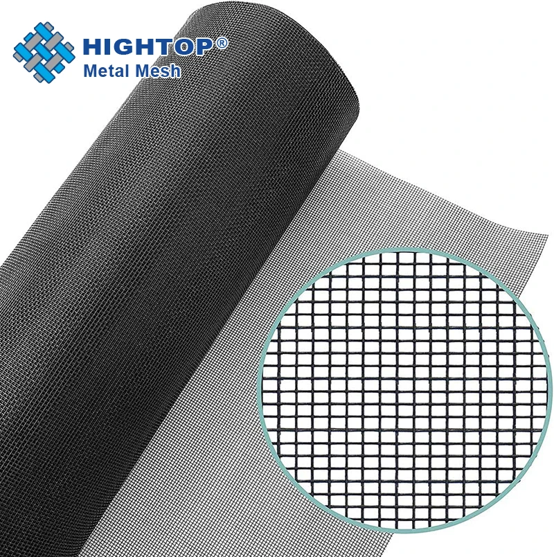 Москитная сетка из стекловолокна черного цвета, 18x16, 17x15