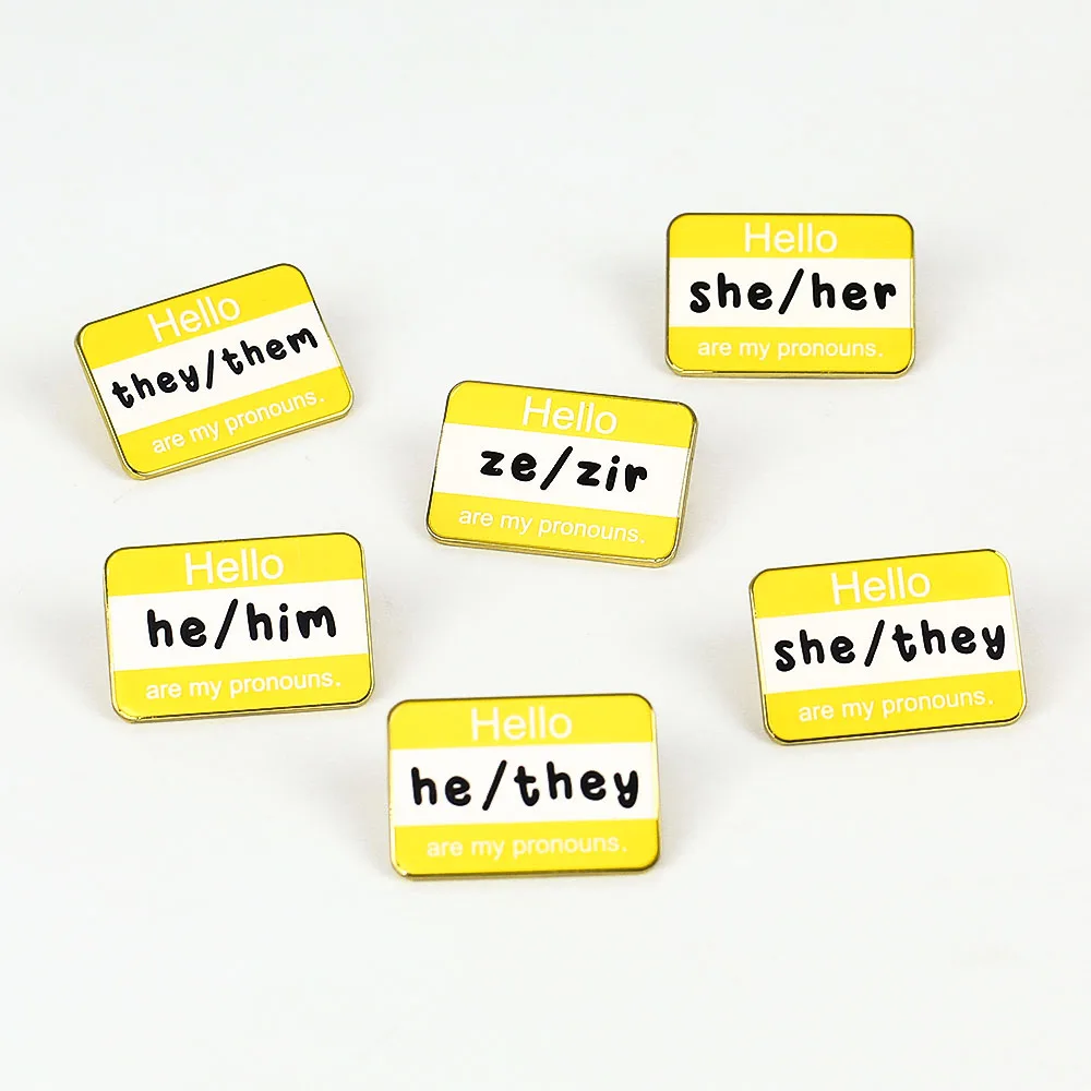 Custom Blank Staff Name Tags Badge Logo  Black Gold Sliver Copper Safety Pin for Name Badges