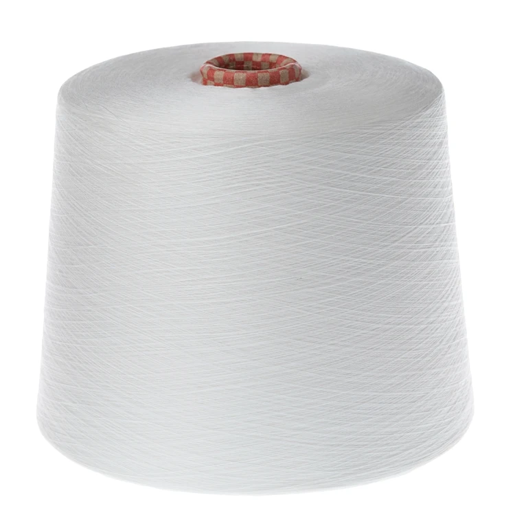 40s 35% Polylatic Acid fiber PLA fiber corn fiber 65% Cotton blended compact siro yarn for knitting ready to sell quick dilivery