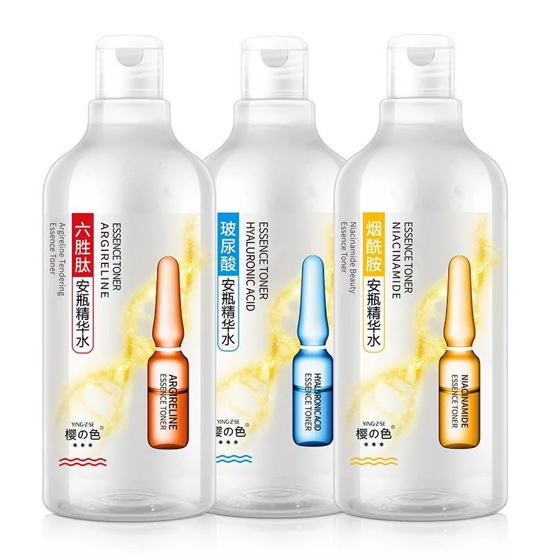 Serum Hydrating Moisturizing Skin Toner 500ml HA Niacinamide Argireline DIY Facial Mask Liquid