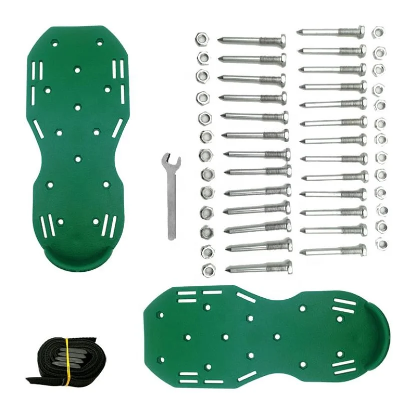 Varieties Lawn Aerator Shoes Comfortable Grass Aerating Spike Sandals for Lawns with Stainless Steel Spikes Soil Aeration Shoe