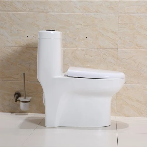 Bathroom equipment Porcelain Toilet Modern Floor Mounted One piece WC Toilet Bathroom WC