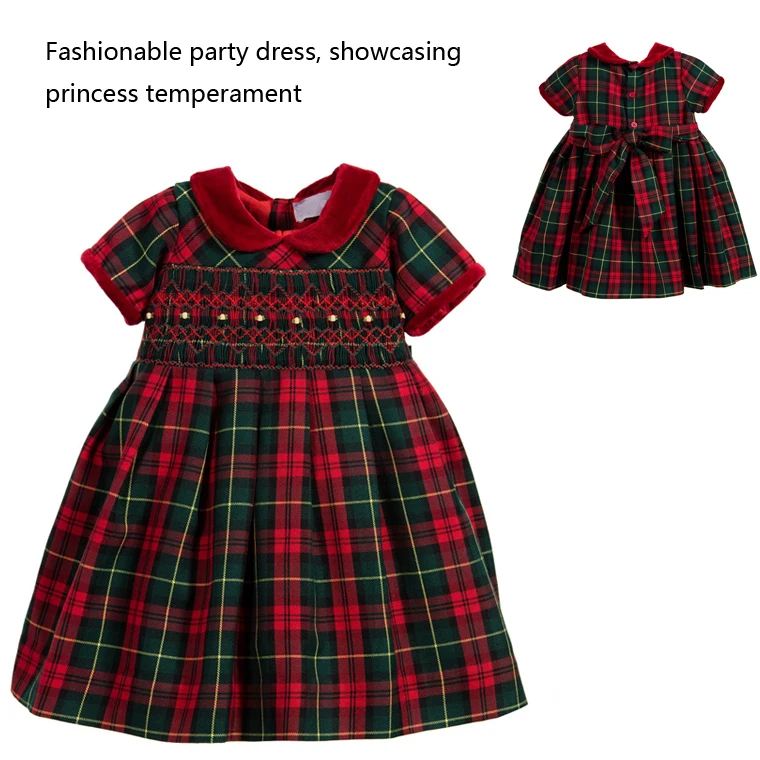 Baby girl dress, baby dress, newborn baby cotton dress, toddler dress, baby girl summer dress, baby Christmas party dress