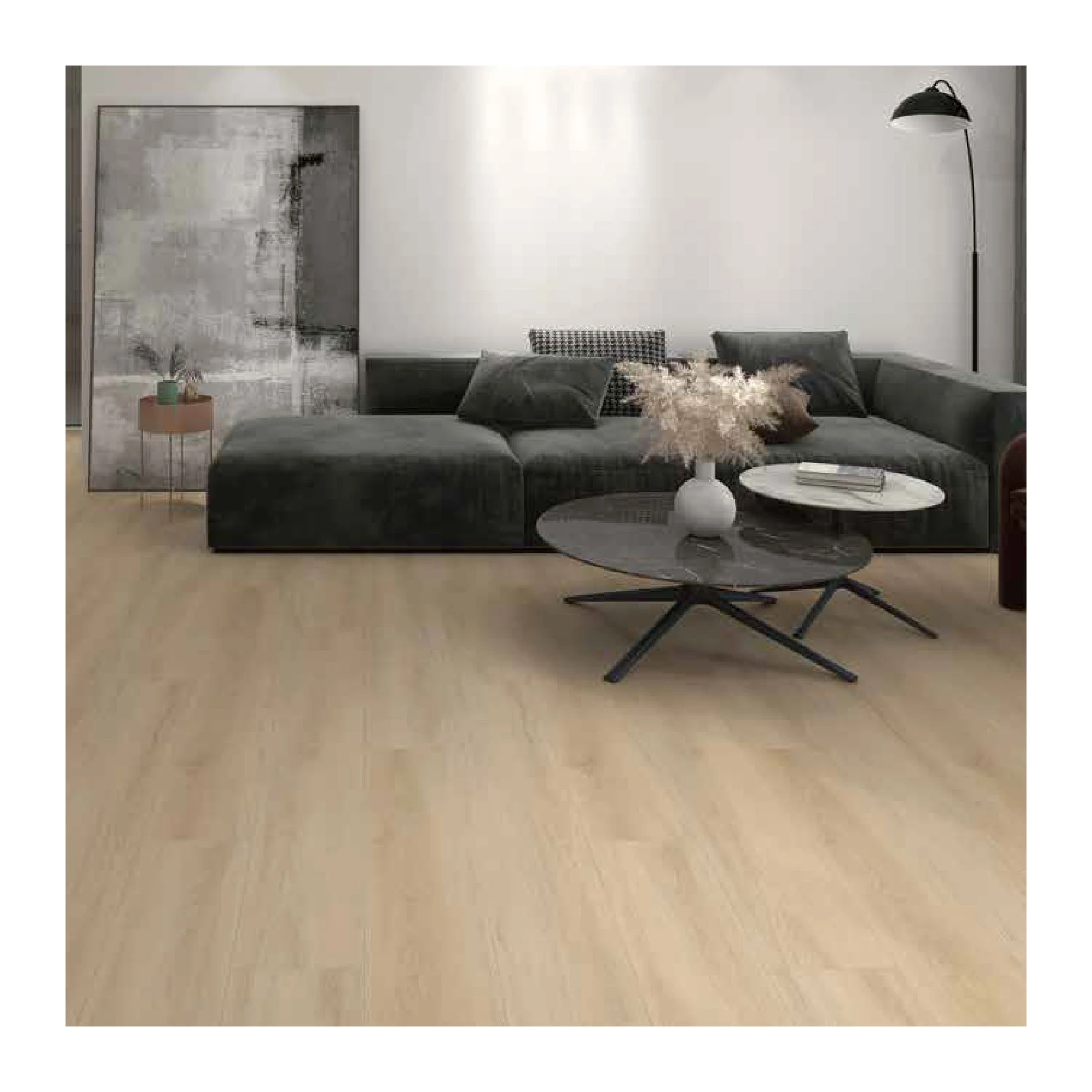 European Standard Stone-Like Virgin PVC LVT Flooring