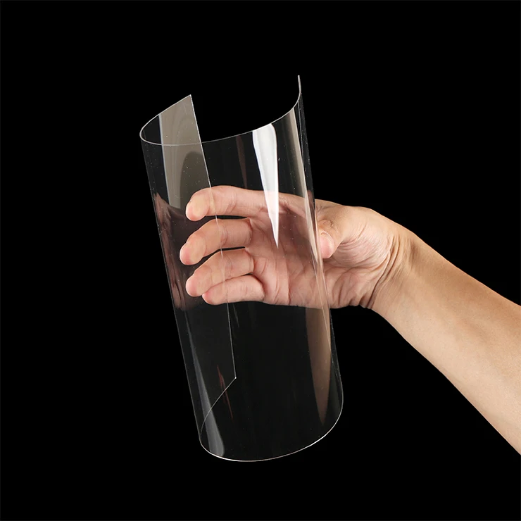 Transparent PET Anti-fog Film Anti-static APET Sheet for face shield