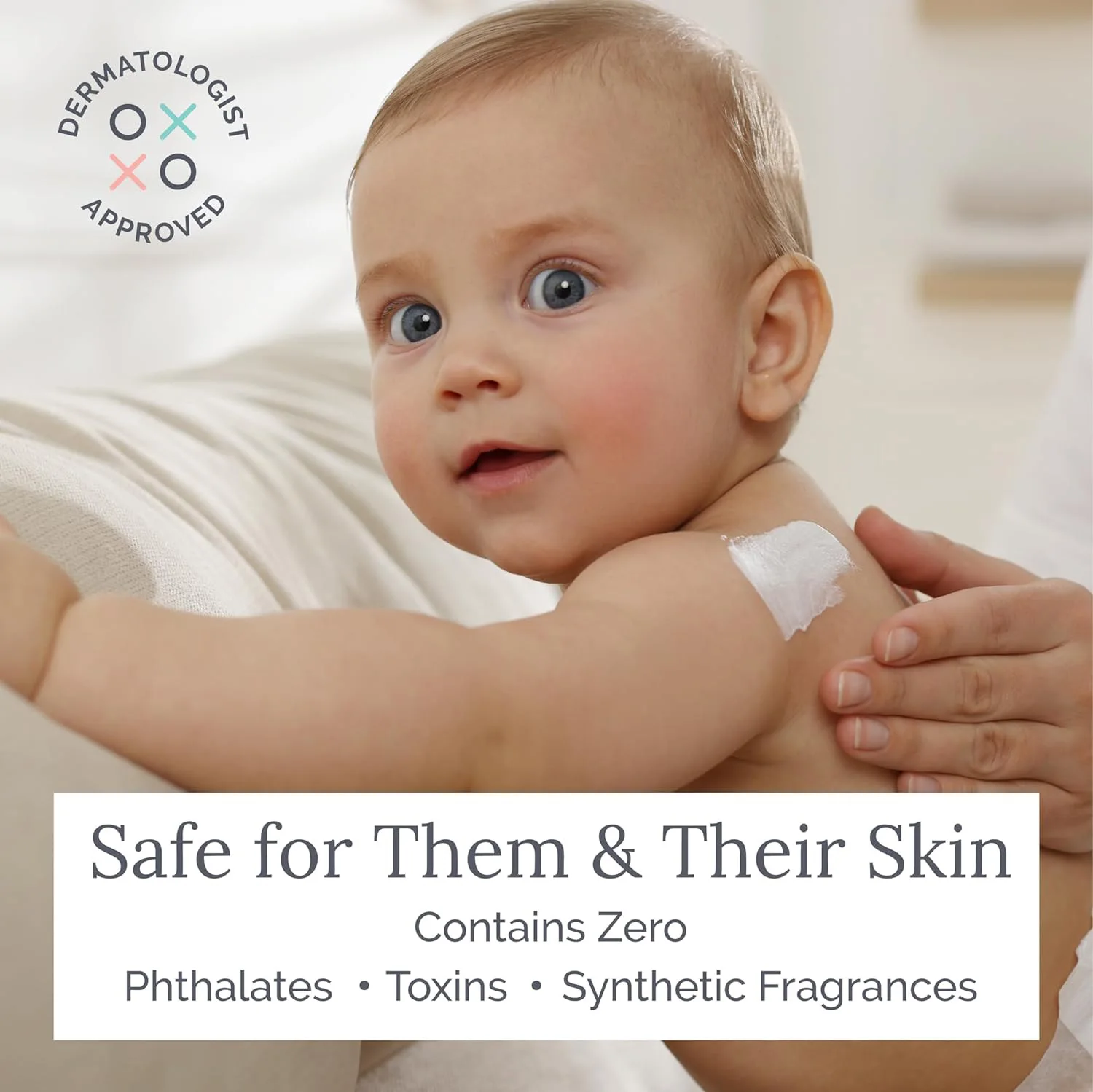 Baby Moisturizing Cream for Face Body Hands Baby Lotion for Newborn Baby Cream for Dry Skin Formulated with Natural Shea Butter