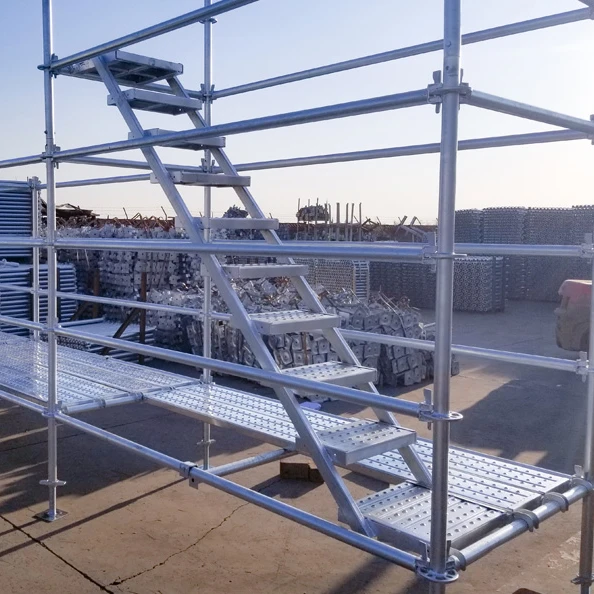 TECON Complete Metal Ring Lock Scaffolding Hot Dip Galvanized All Round Ringlock Scaffold For Sale