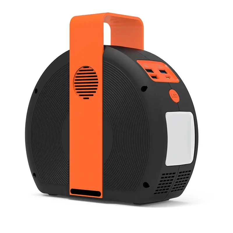 USB Ports & AC Inverter Solar Generator for Camping  Travel Outdoor Watt Hours Battery Capacity Portable Power Station