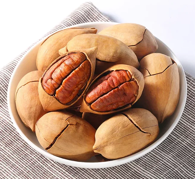 Полумягкие натуральные жареные соленые орехи пекан первого качества с раковиной орехи ореха