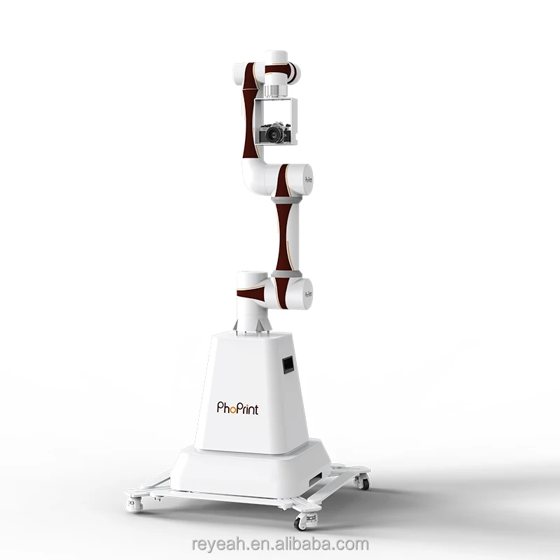 Phoprint Automated Magic Glambot Motion Control Movement Robotic Arm Camera Glambot Photo Booth For Event