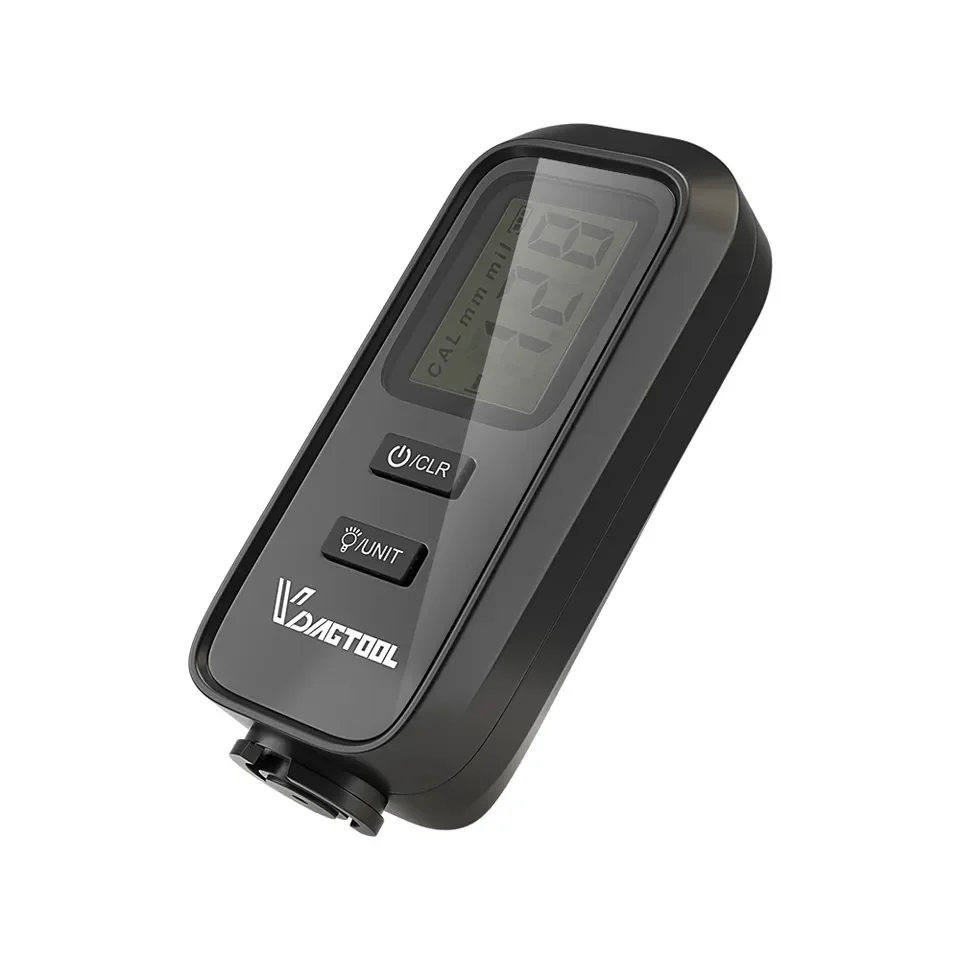 VDIAGTOOL VC100 Car Paint Tester Digital Backlight LCD Film VC100 Thickness Meter car paint coating thickness gauge