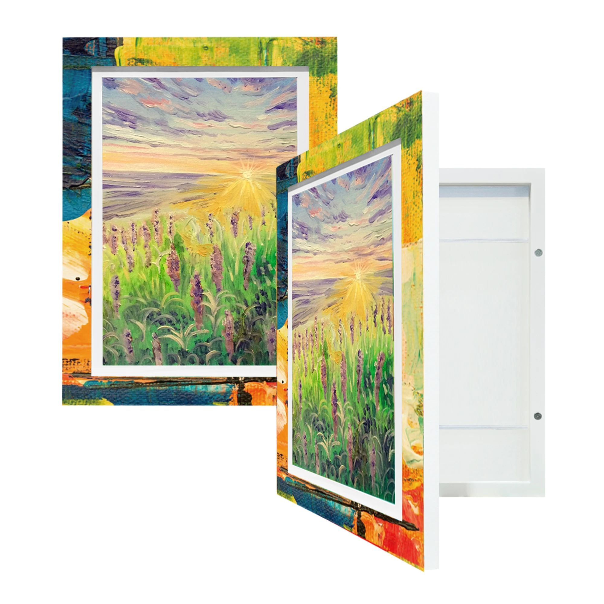 New Kids Artwork Picture Frame Changeable With Shatter Resistant Glass Kid Art Frame Changeable A4 Kids Photo shadow box Frames