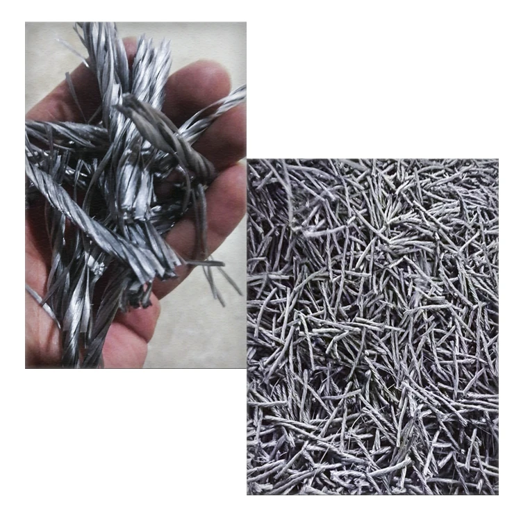 
SynHua pp fiber twisted 54mm length for fiber manufacture reinforcing polypropylene staple fibre reinforced concrete reinforceme 