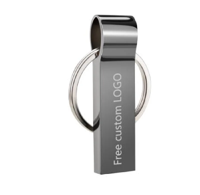 Cheap Custom Logo Gifts Metal Mini Usb Flash Drive Usb2.0 3.0 Memory Stick with Key Chain for Promos Office Gift