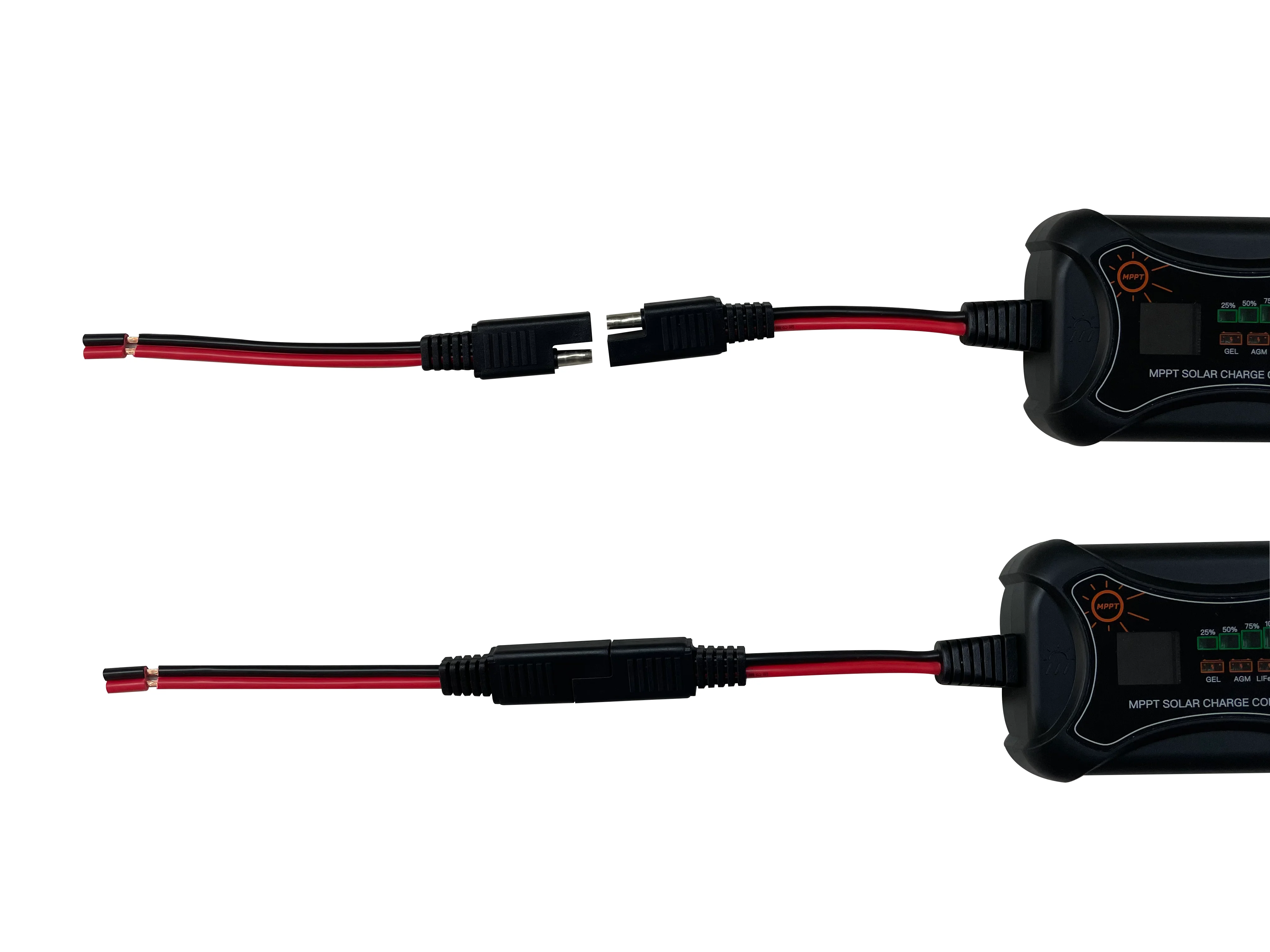 Helios Portable MPPT Solar Charge Controller Solar Intelligent 10A MPPT Charger 10 Amp 12 Volt Solar Panel Regulator