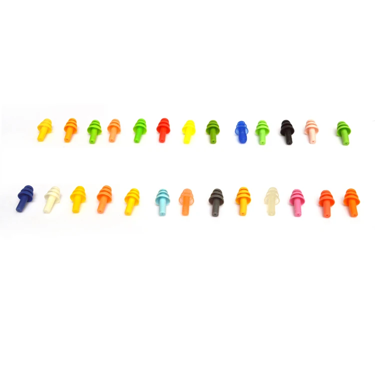 Hot Sales 29*14mm Comfortable Tpe Earplug for Swmming Poolapply To for Bustling Urban Areas