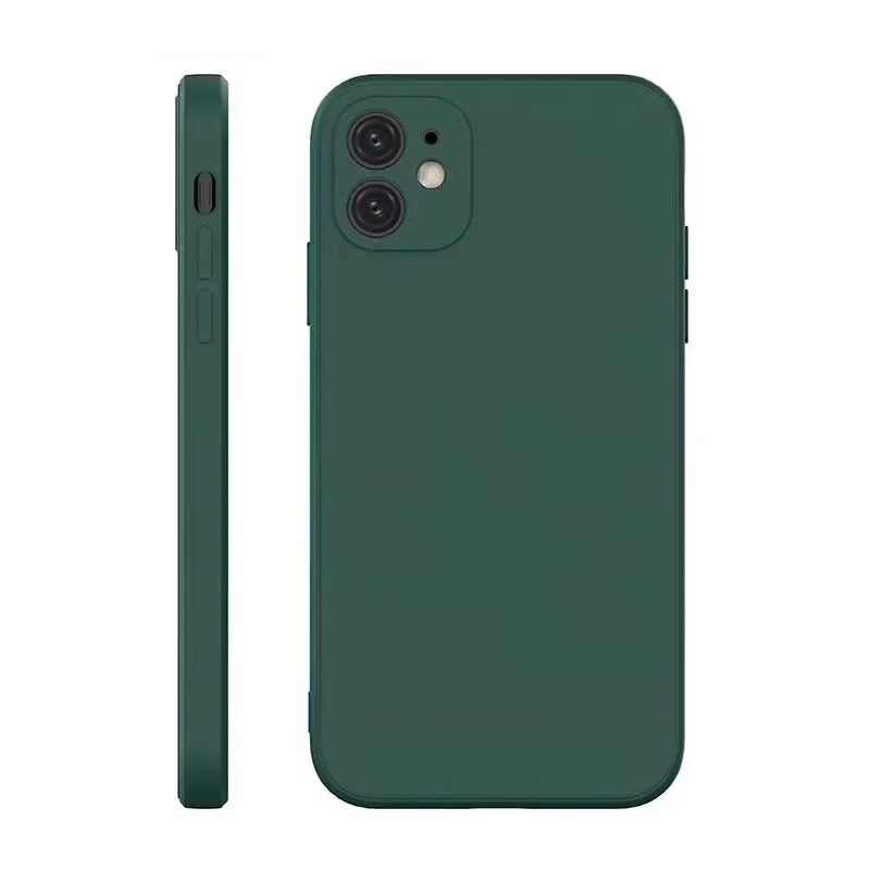 Оригинальный заводской мягкий чехол из жидкого силикона для iPhone 13 Pro Max телефона с индивидуальным логотипом мобильного 12